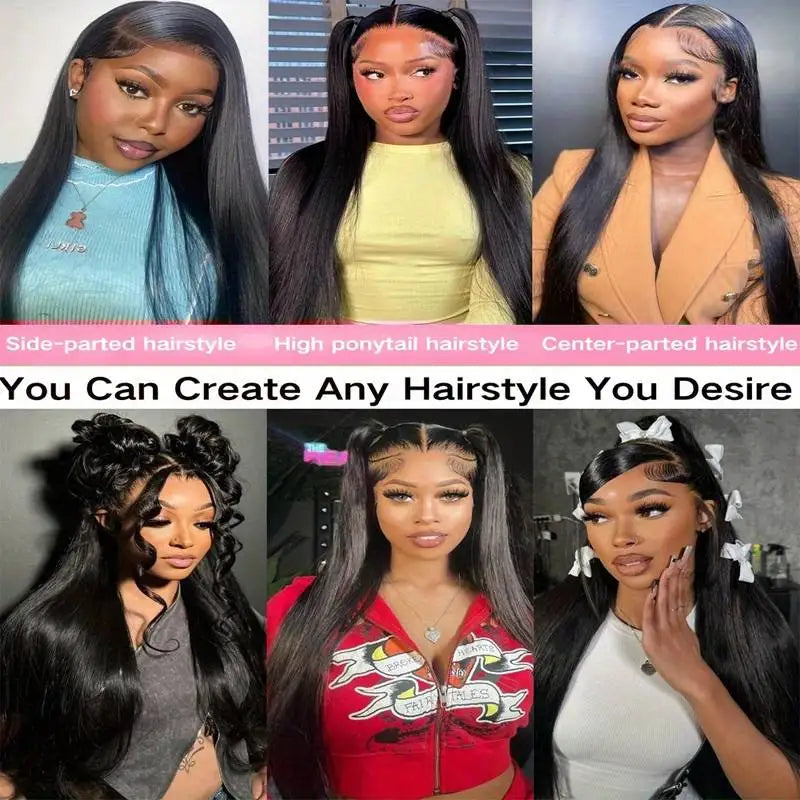 Straight Human Hair Wigs HD lace wig 13x6 wigs