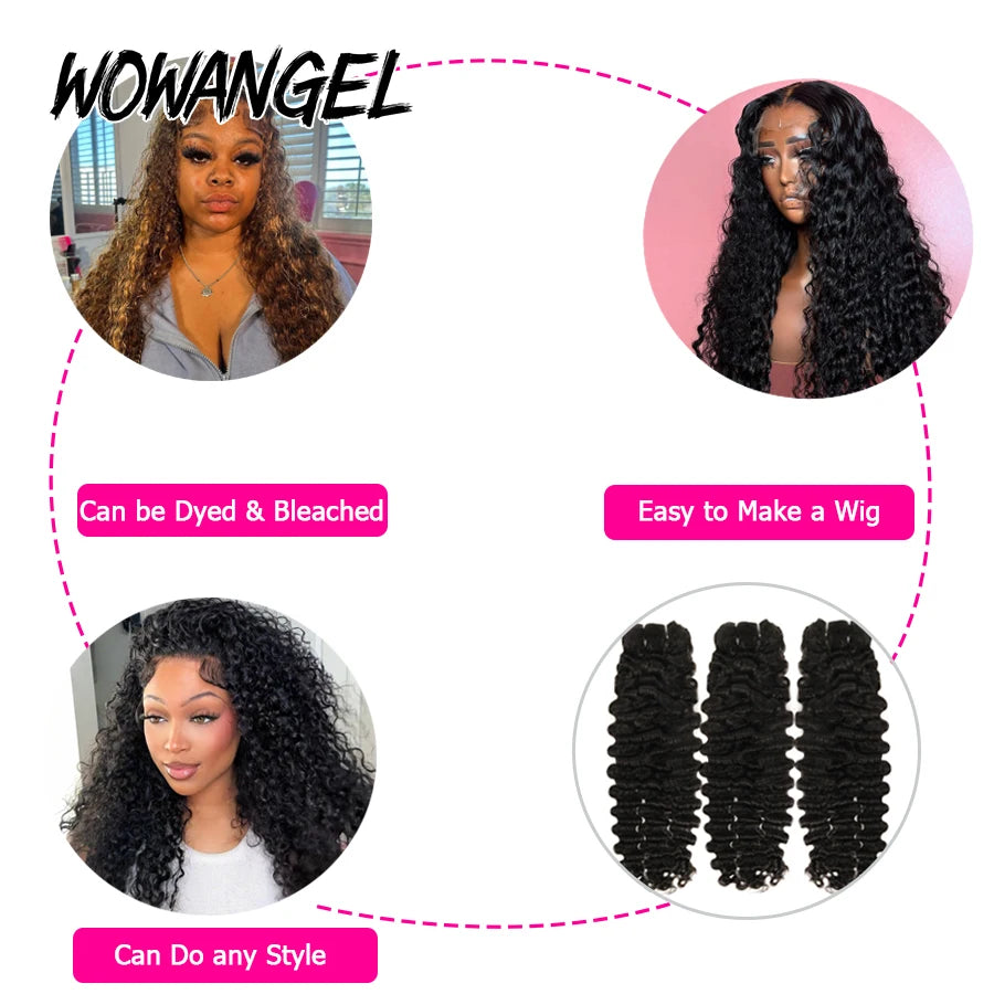 Burmese Curly Brazilian Virgin Hair Extensions Single Bundle