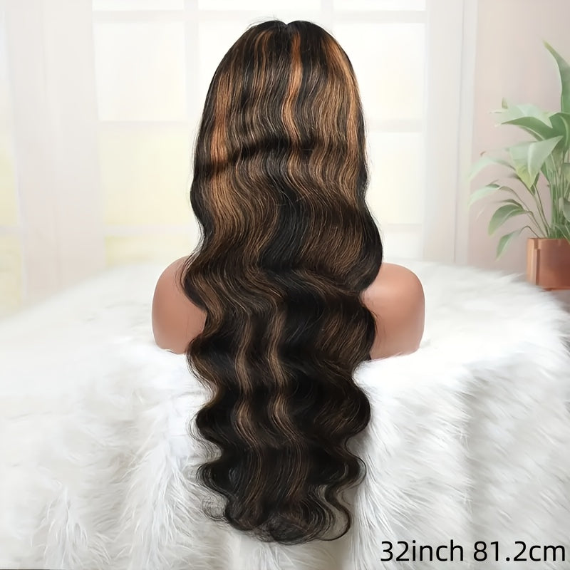 Ombre Lace Front Wig Human Hair FB/30 13x6 Body Wave 180% Density