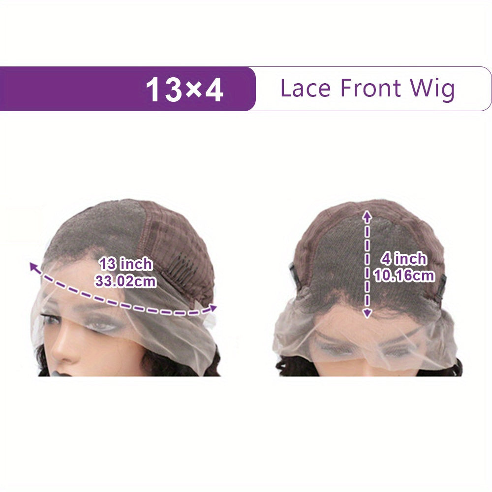200 Density 4/27 Highlight Body Wave Human Hair Lace Frontal Wigs 13x4 HD Lace Front