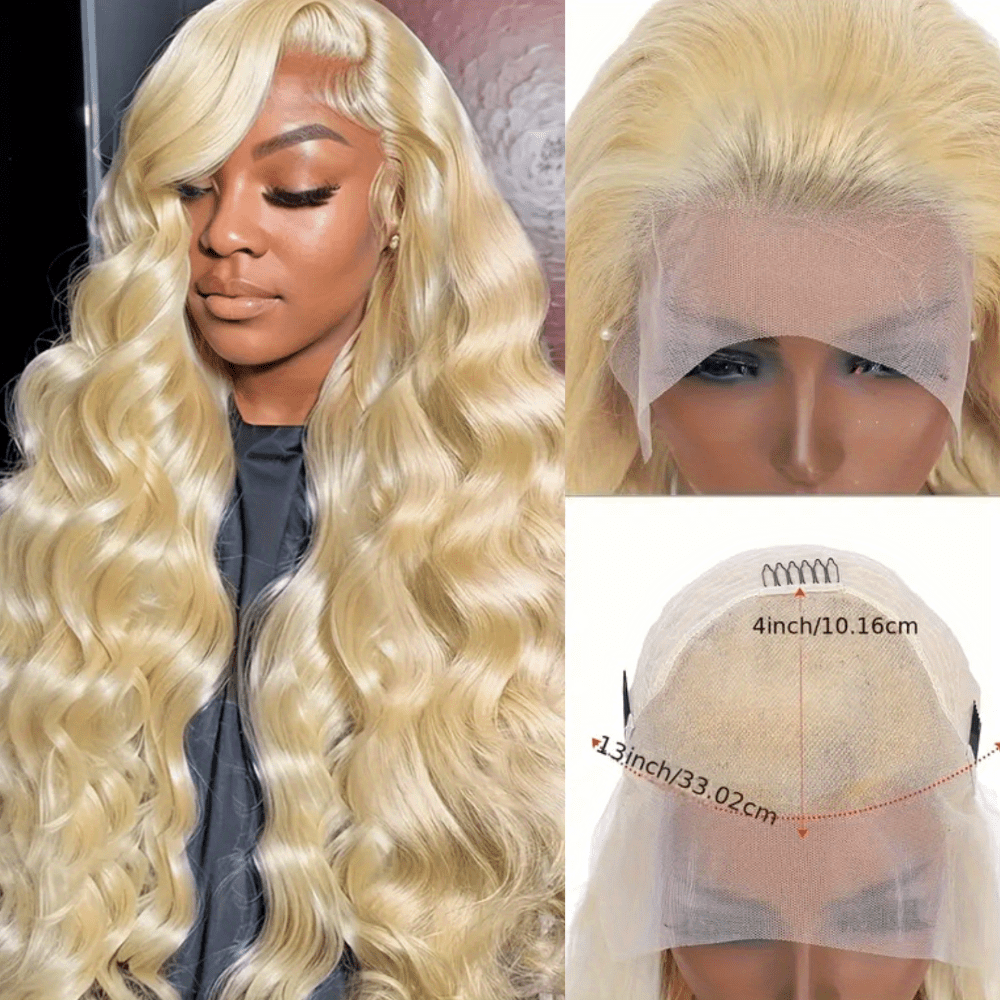 250 Density 613 Body Wave Lace Front Wig Human Hair