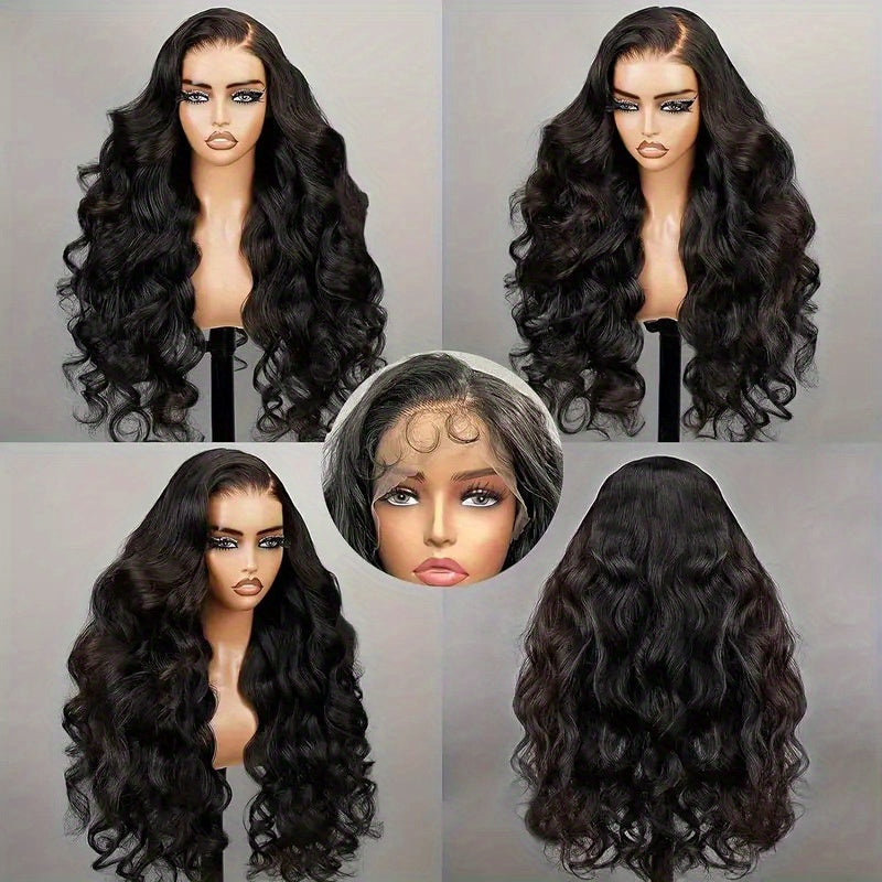 250% Density Bye Bye Knots Wig Glueless Wigs Human Hair Pre Plucked Pre Cut 13x4 HD Lace Closure Wigs Human Hair Body Wave Lace Front
