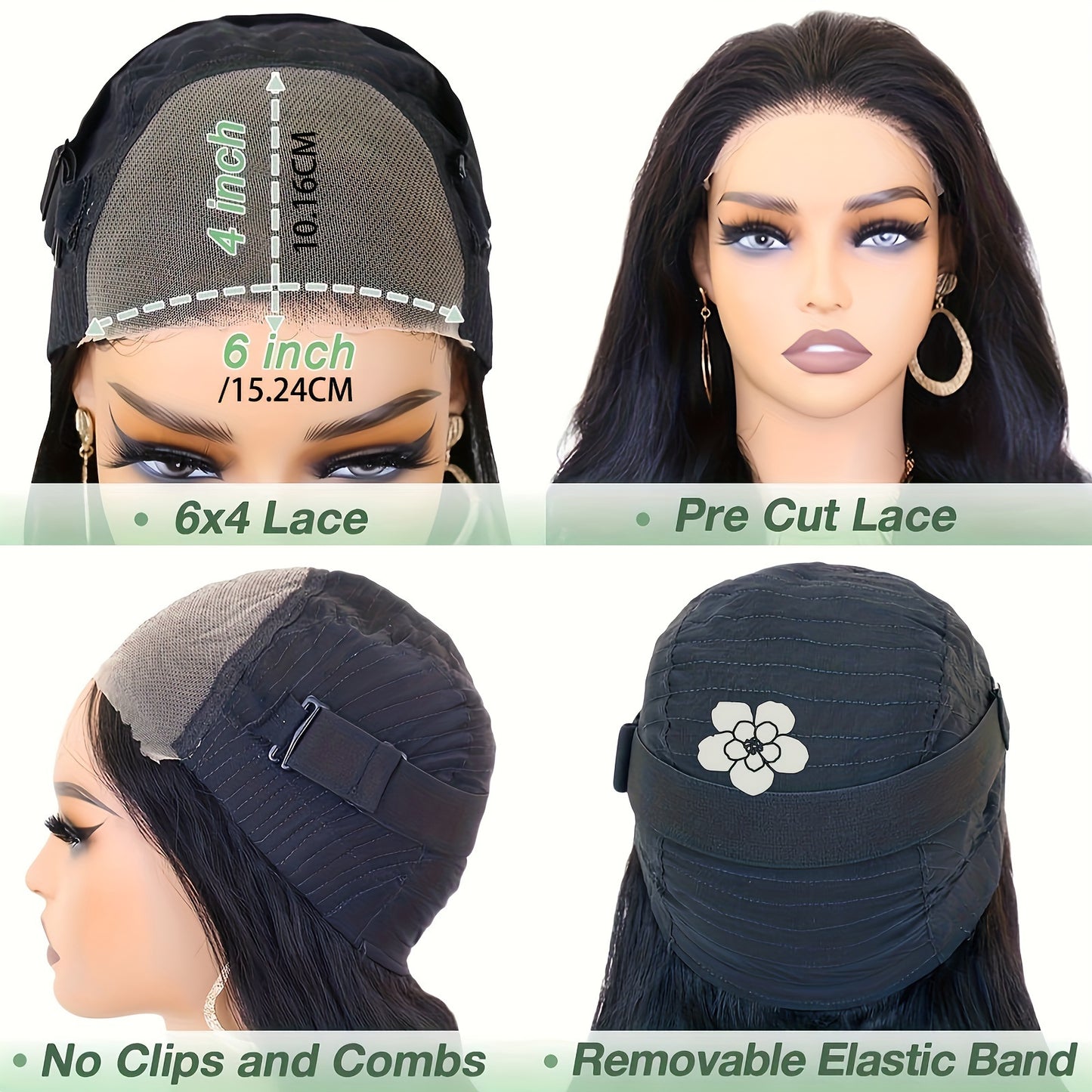 Bye Bye Knots Wig Glueless Wigs Human Hair Pre Plucked Pre Cut 5x5 HD