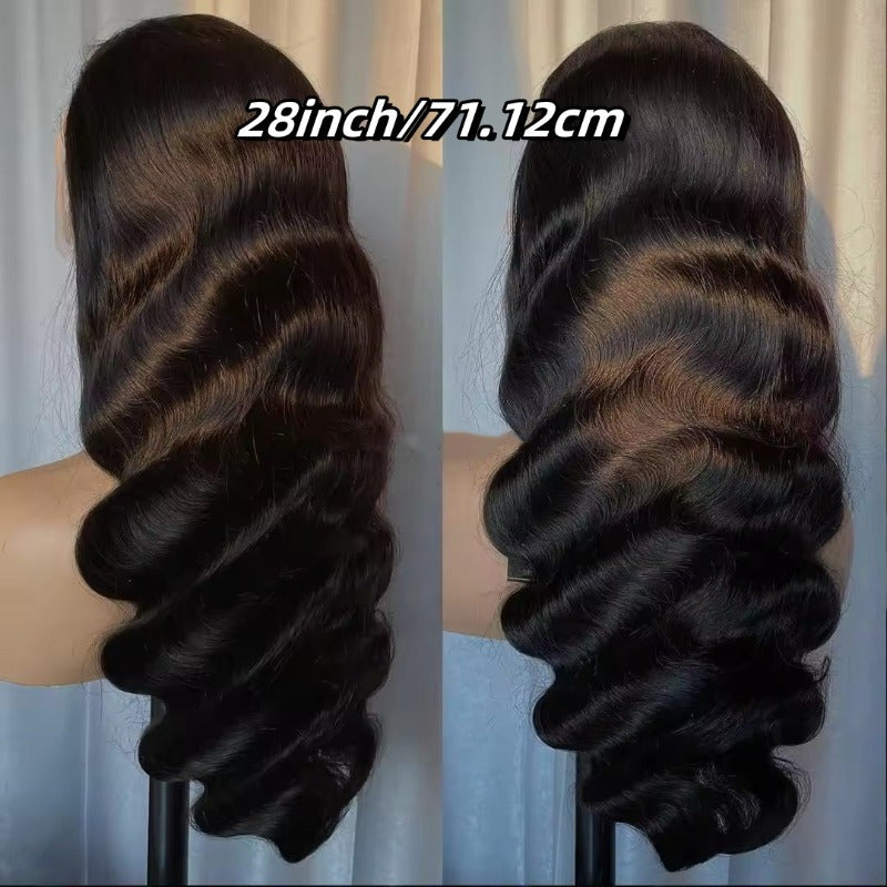 Virgin Raw Indian Hair 13*4 Lace Front Wigs-Body Wave 100% Full Frontal Human Hair Wig