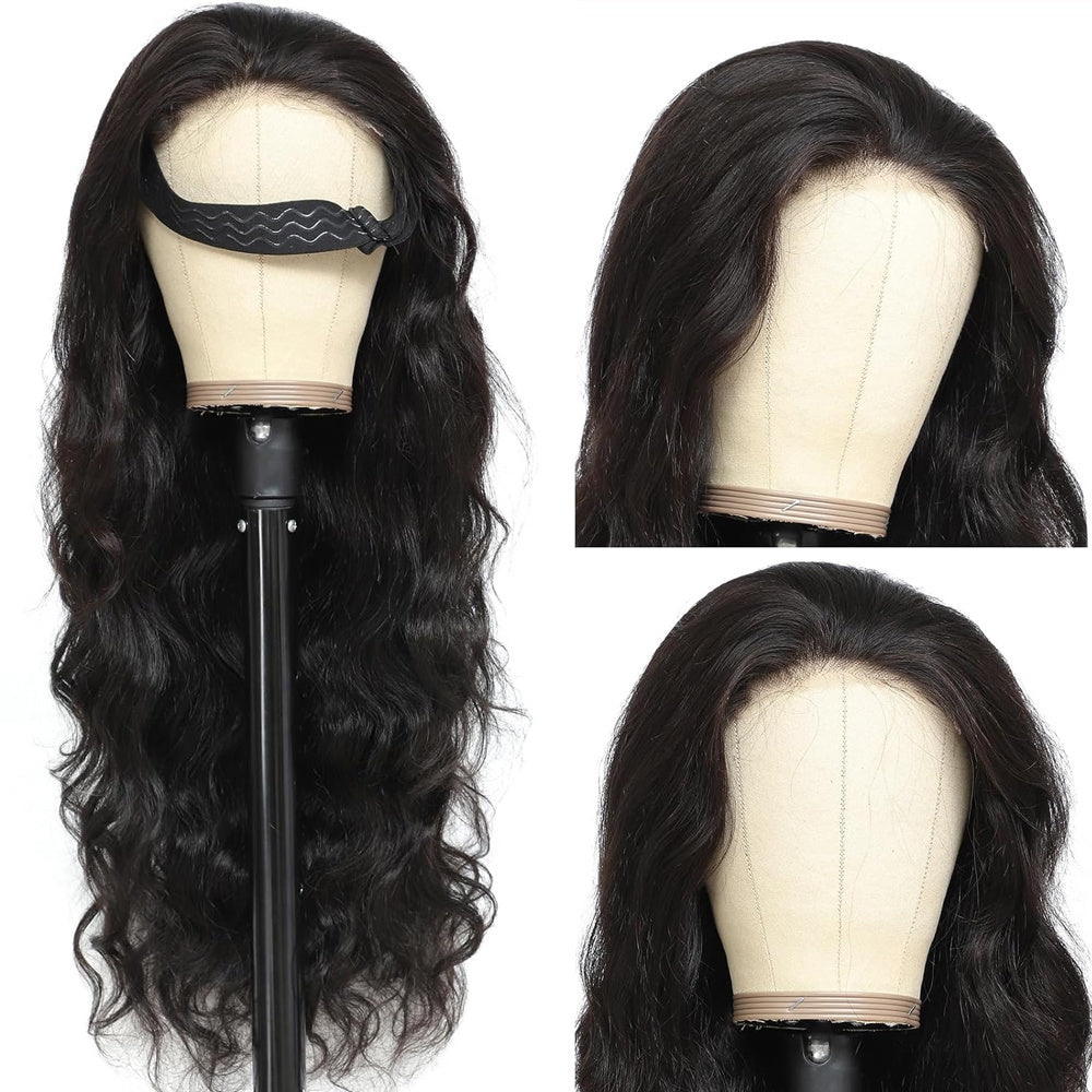 Glueless Wigs Human Hair Pre Plucked Pre Cut 13x4 HD Body Wave Lace Front Human Hair