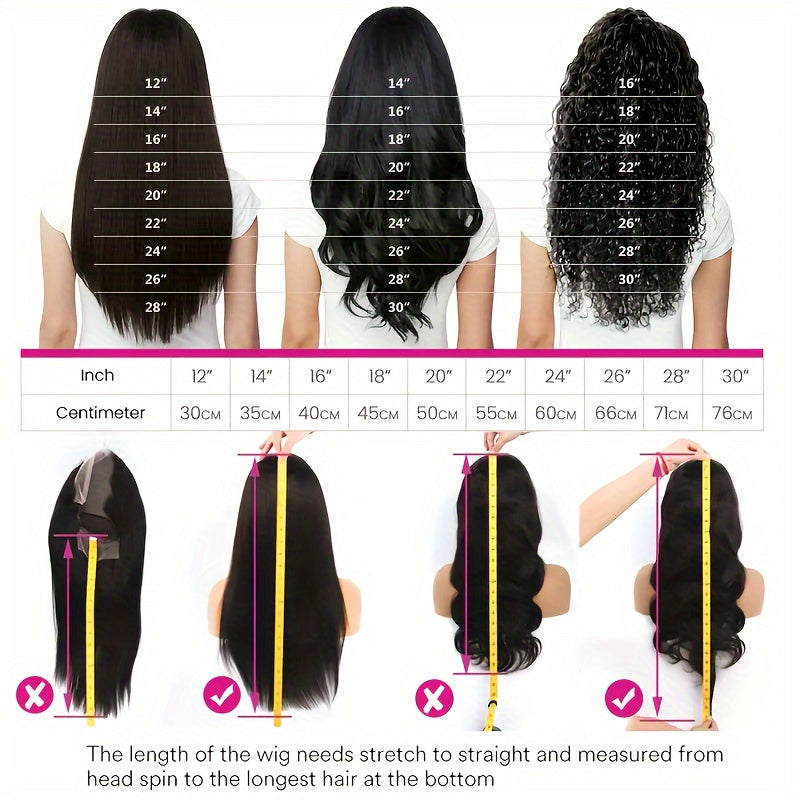 6x6 Kinky Straight HD Lace Closure Wigs Human Hair Kinky Straight Wig For Beginners 200% Density