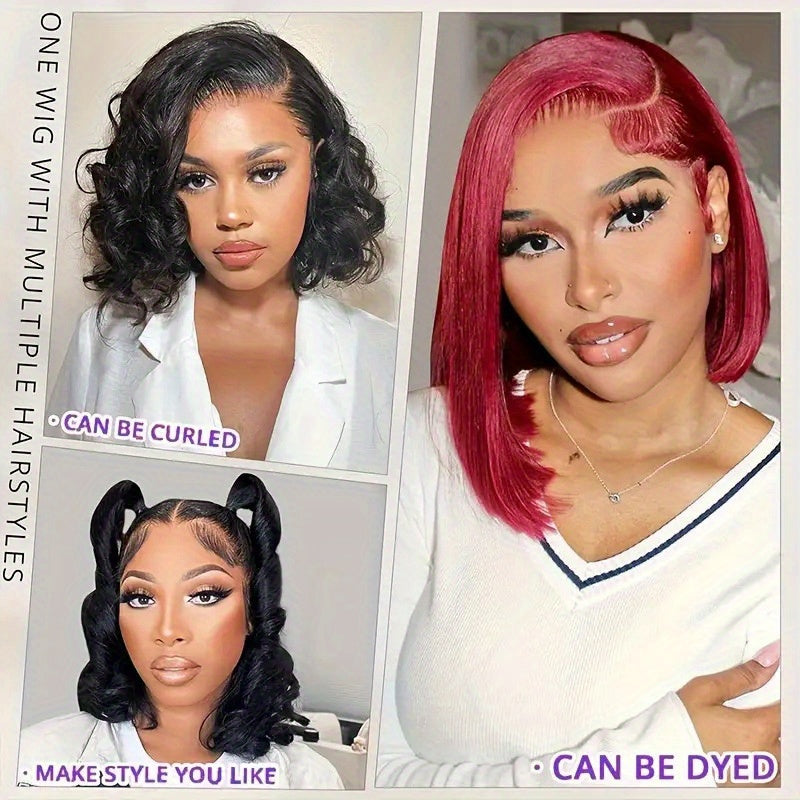 250% Density Glueless Bob Wig