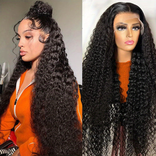 Water Wave Lace Front Wigs Human Hair 13x6 HD Lace Frontal Wig