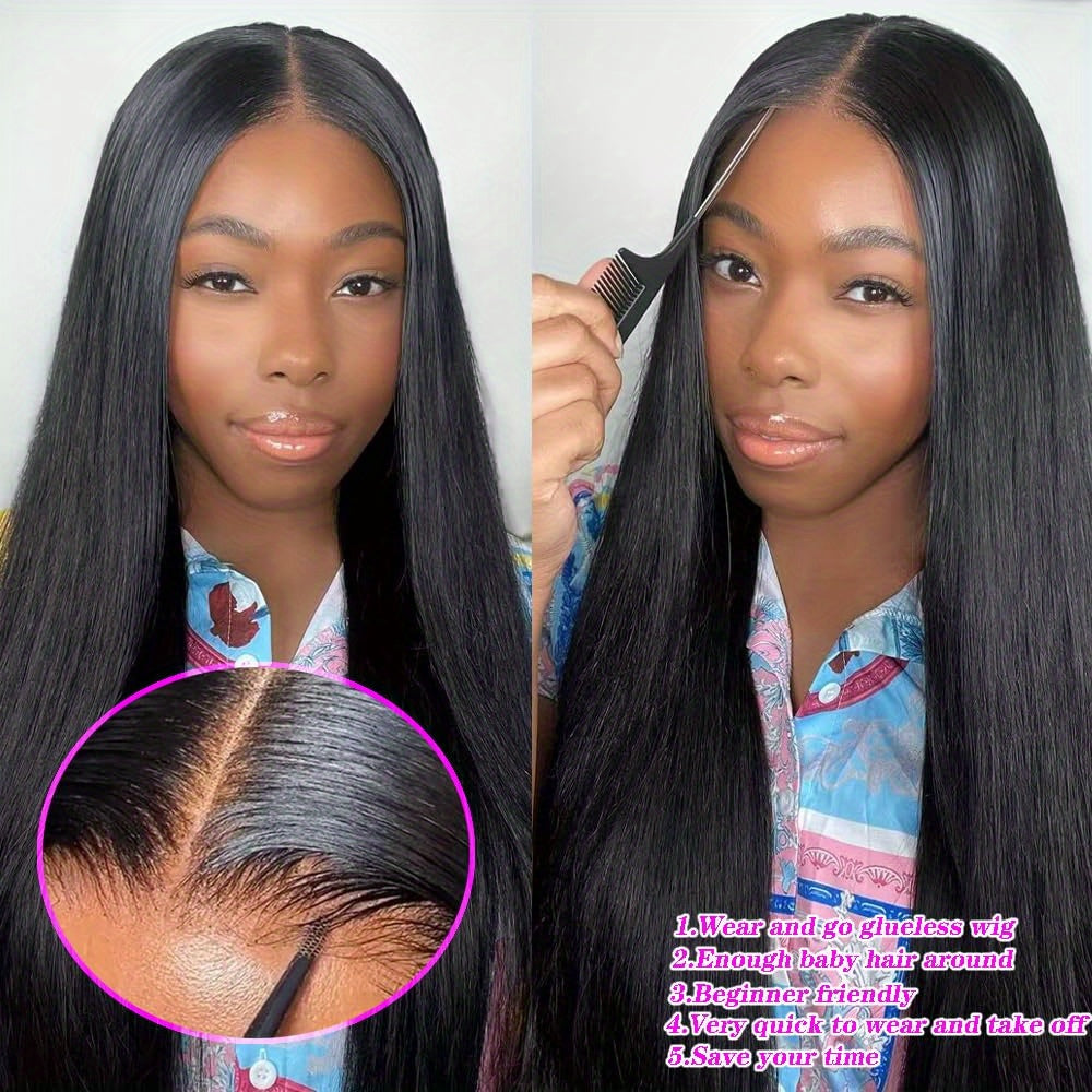 13x4 HD 200% Straight Lace Frontal Wigs