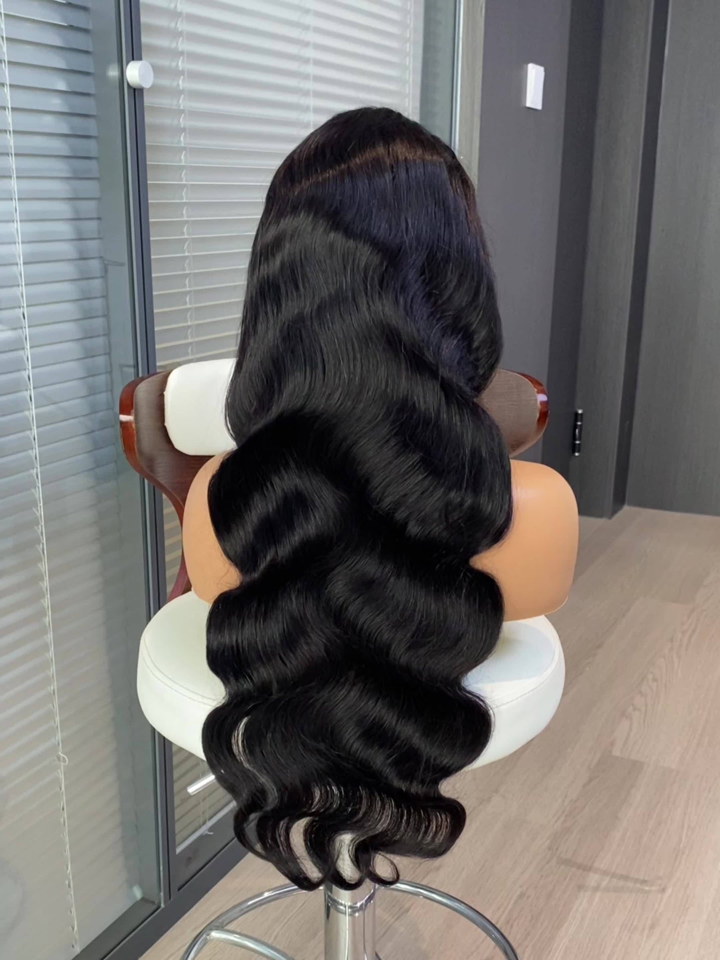 Virgin Raw Indian Hair 13*4 Lace Front Wigs-Body Wave 100% Full Frontal Human Hair Wig