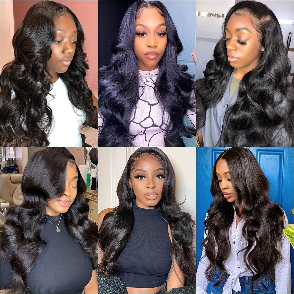 Body Wave Lace Front Human Hair Wig 360 Hd Lace Frontal