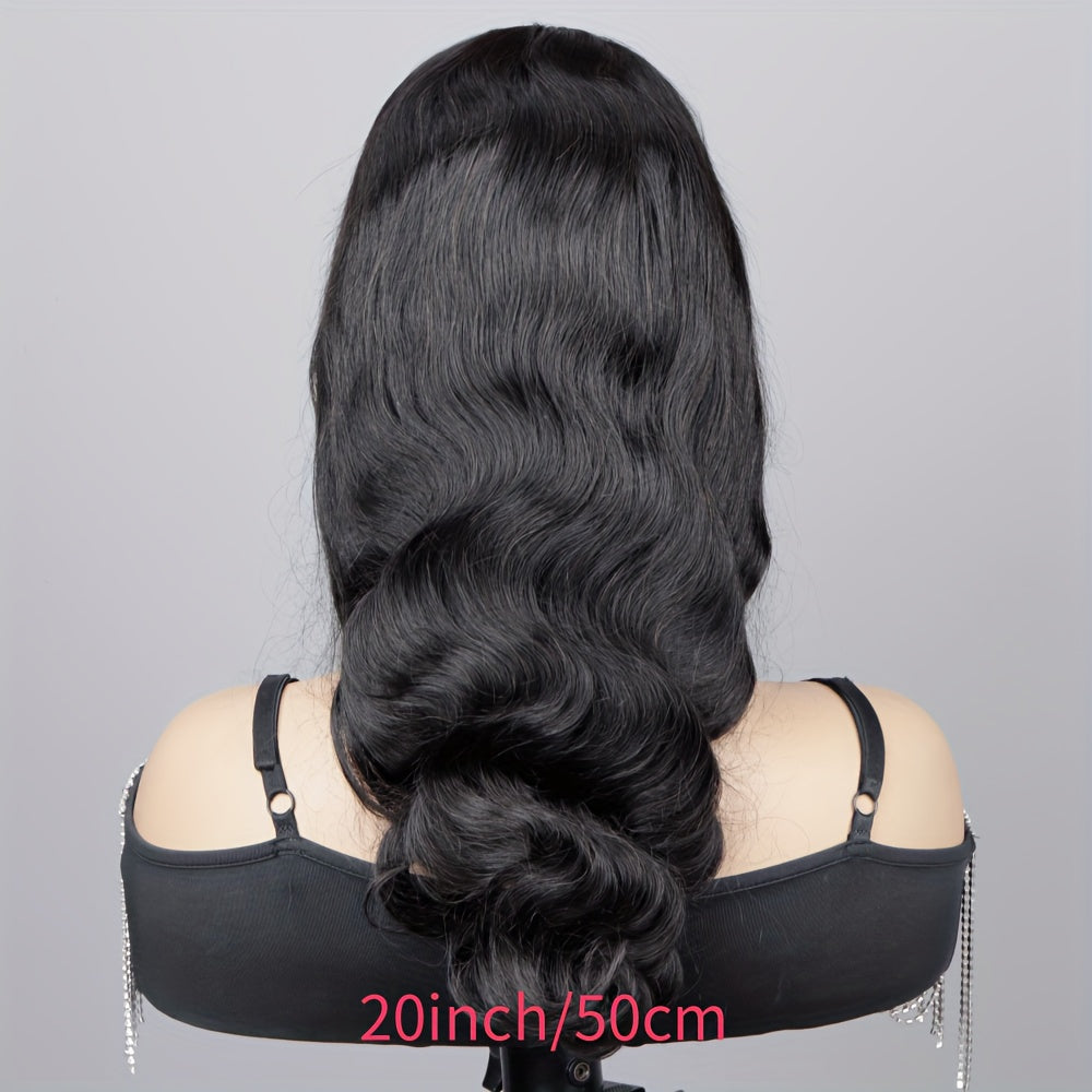 [4x4 Lace Human Hair Wigs] Glueless Short Bob Wig with Body Wave - 180% Density, 4x4 Lace Front, Ready to Wear Pre-Plucked with Baby Hair, Glueless Brazilian Virgin wigs