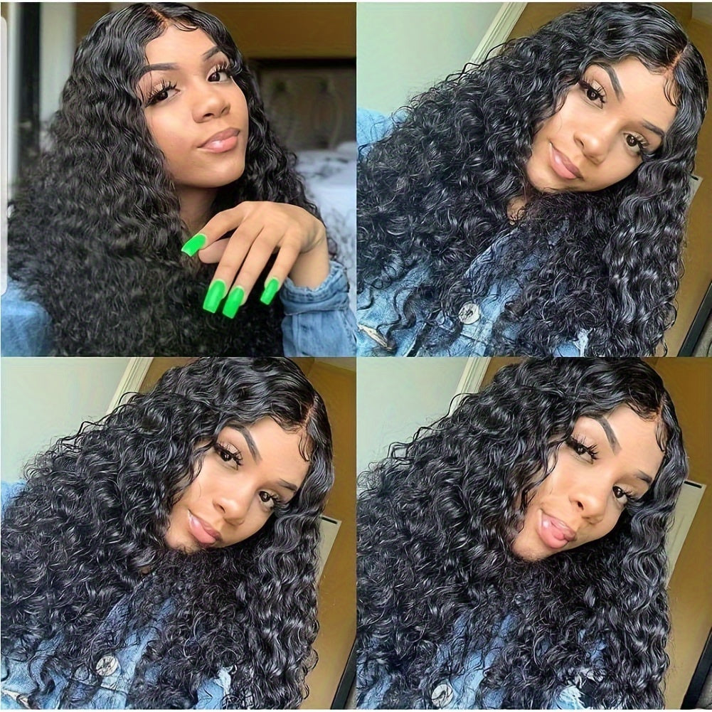 Curly Lace Front Wigs Human Hair 4x4