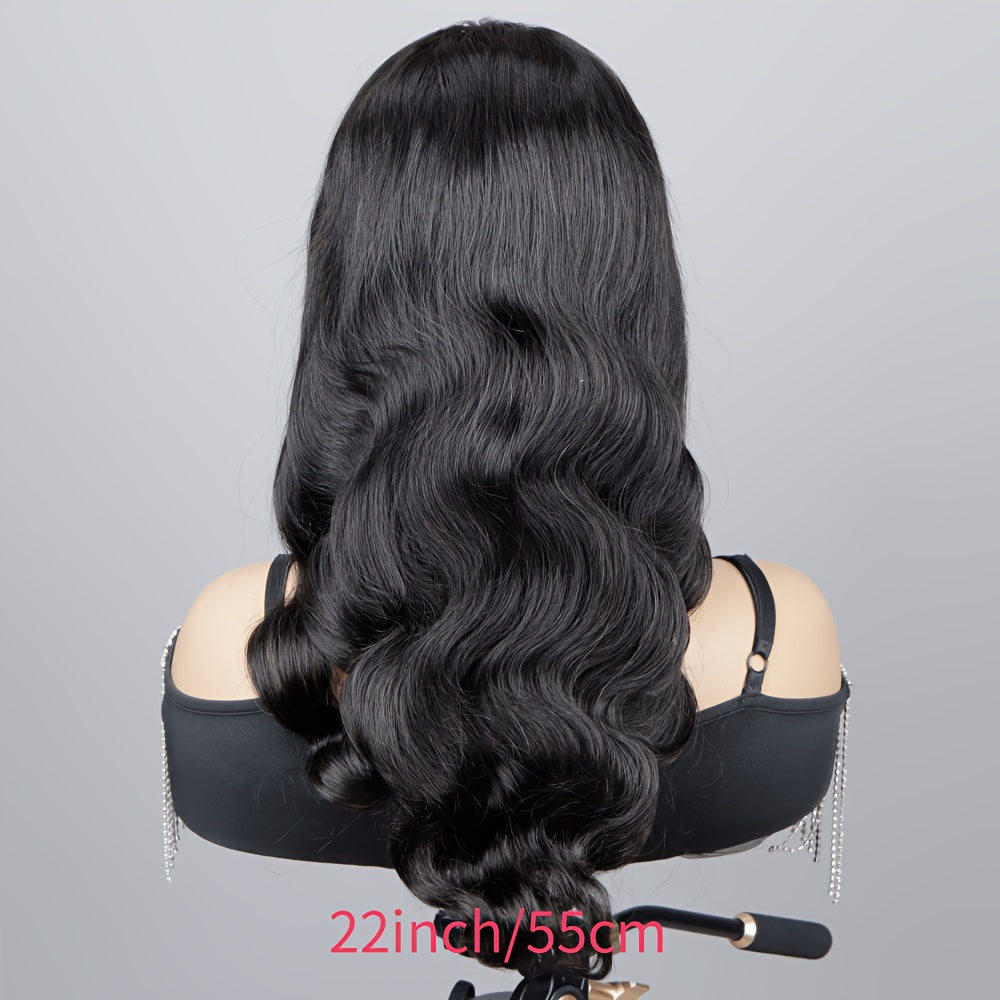 [4x4 Lace Human Hair Wigs] Glueless Short Bob Wig with Body Wave - 180% Density, 4x4 Lace Front, Ready to Wear Pre-Plucked with Baby Hair, Glueless Brazilian Virgin wigs