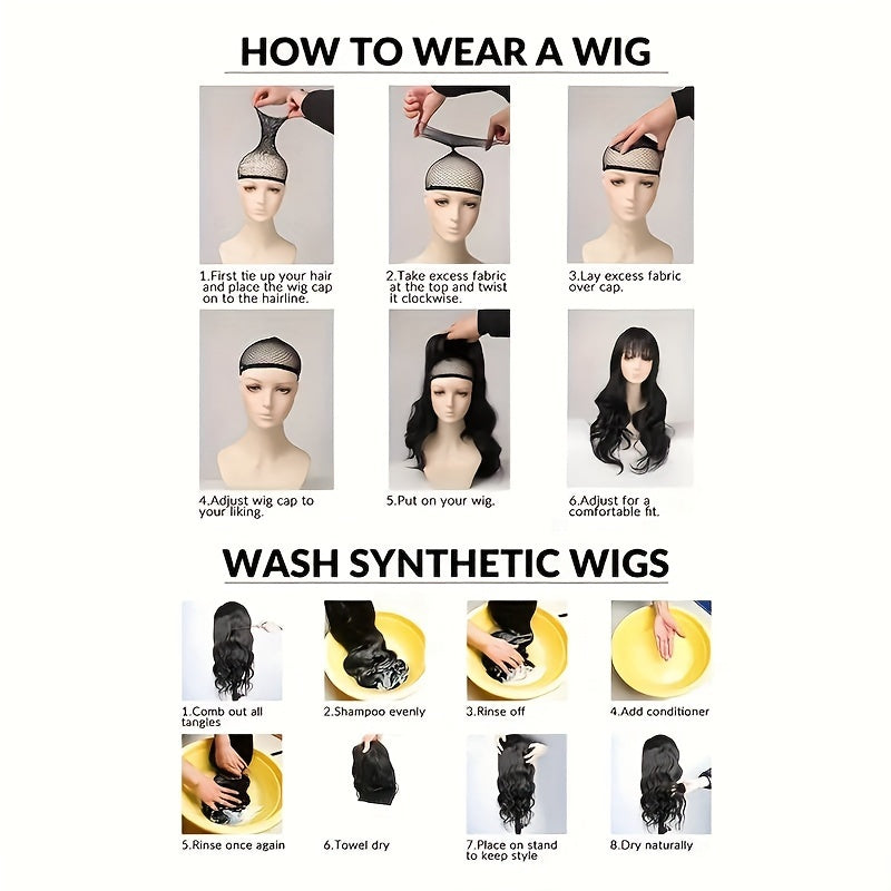 Curly Afro Wig with Bangs Short Kinky Curly