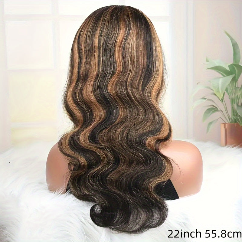Ombre Lace Front Wig Human Hair FB/30 13x6 Body Wave 180% Density