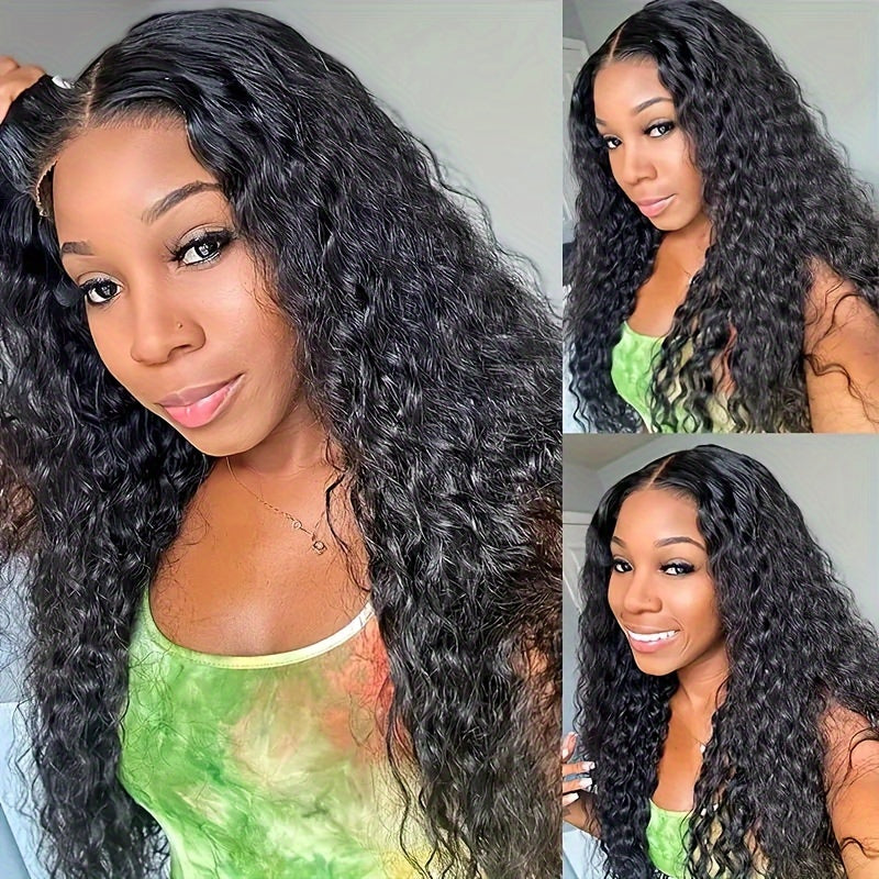 Curly Lace Front Wigs Human Hair 4x4