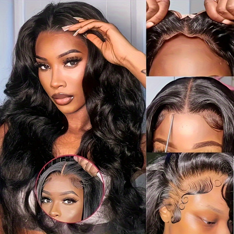 250% Density Bye Bye Knots Wig Glueless Wigs Human Hair Pre Plucked Pre Cut 13x4 HD Lace Closure Wigs Human Hair Body Wave Lace Front