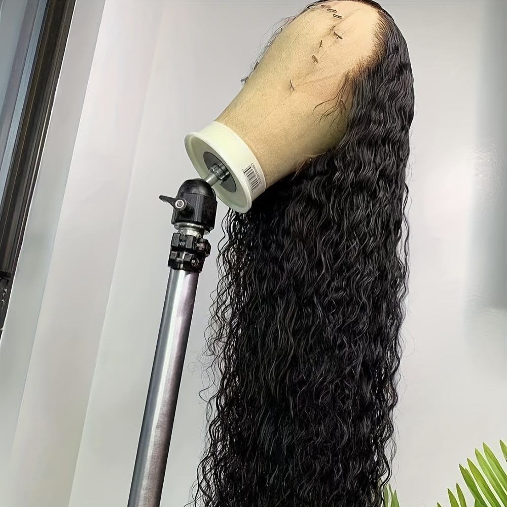 13x4 Inch Lace Front Wig Pre-Plucked Synthetic Wig, Heat Resistant Fiber, Glueless Design, 24-26 inch