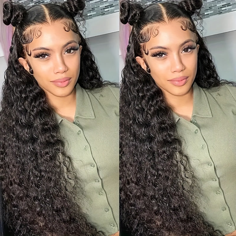 Curly Lace Front Wigs Human Hair 4x4