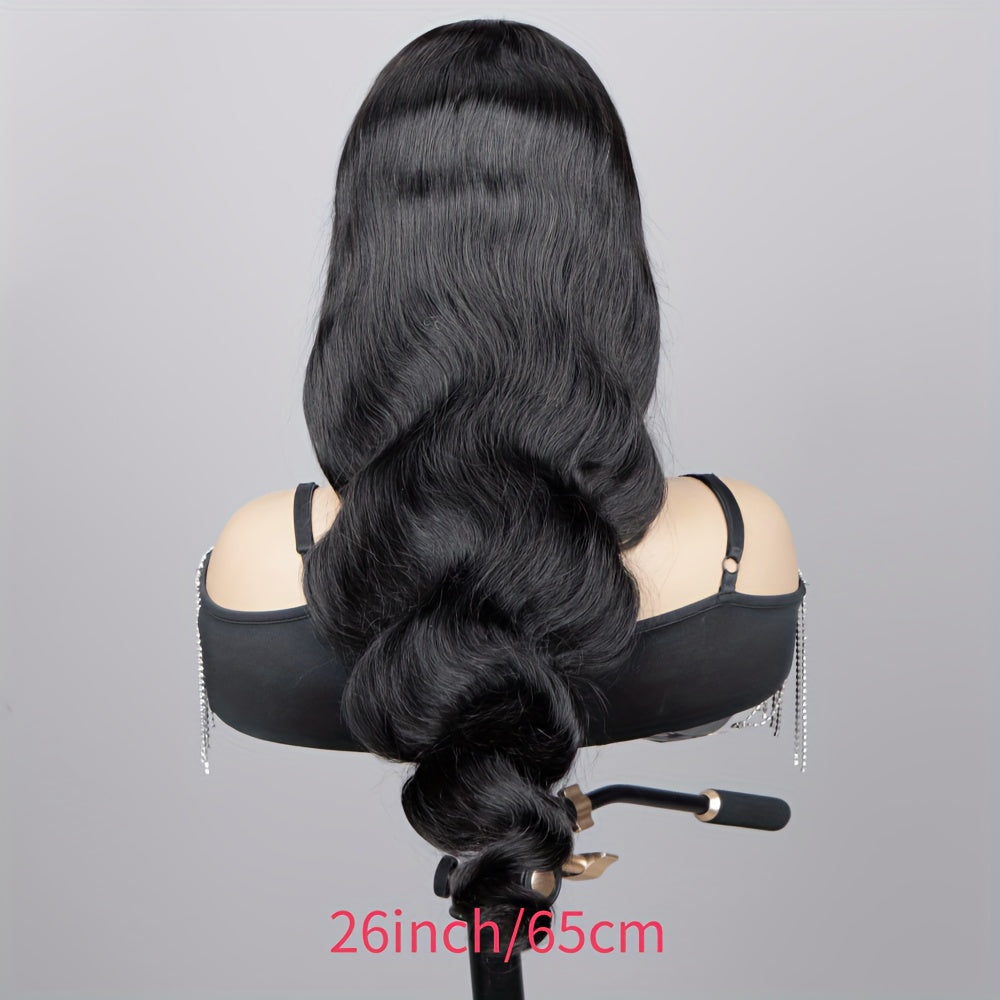 [4x4 Lace Human Hair Wigs] Glueless Short Bob Wig with Body Wave - 180% Density, 4x4 Lace Front, Ready to Wear Pre-Plucked with Baby Hair, Glueless Brazilian Virgin wigs