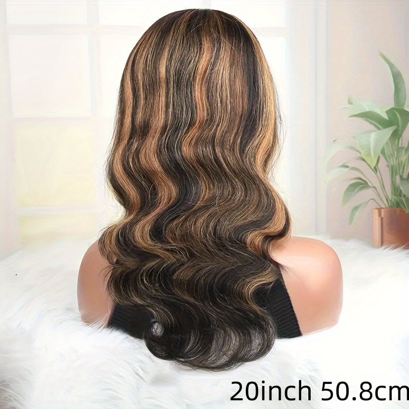 Ombre Lace Front Wig Human Hair FB/30 13x6 Body Wave 180% Density